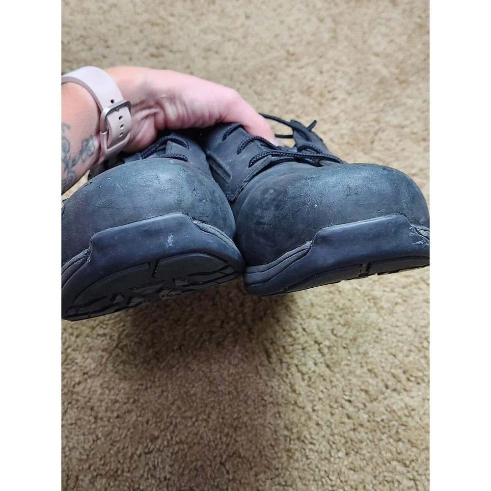 Red Wing Steel Toe Oxford Work Safety Shoes Mens Sz 11.5 M‎ USA  6709 Black